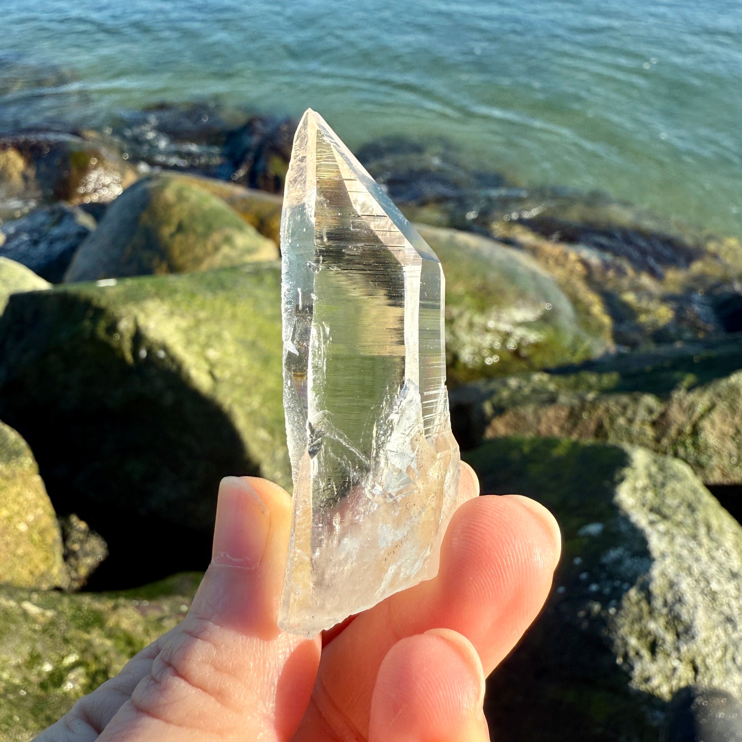 Lemurian Quartz Crystal - Window