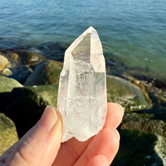 Lemurian Quartz Crystal
