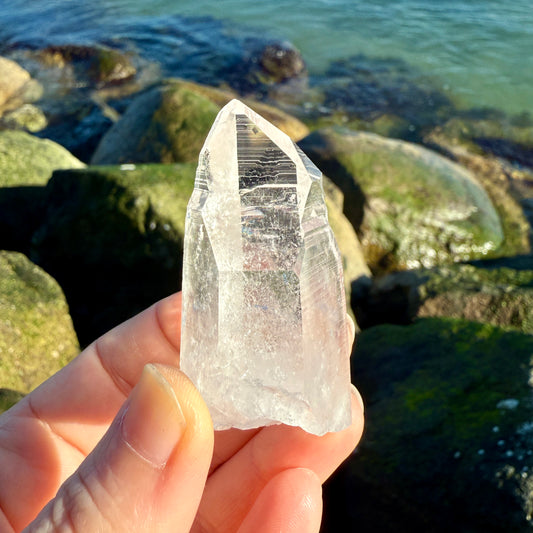 Lemurian Quartz Crystal