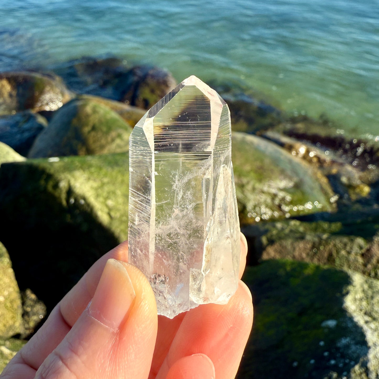 Lemurian Quartz Crystal