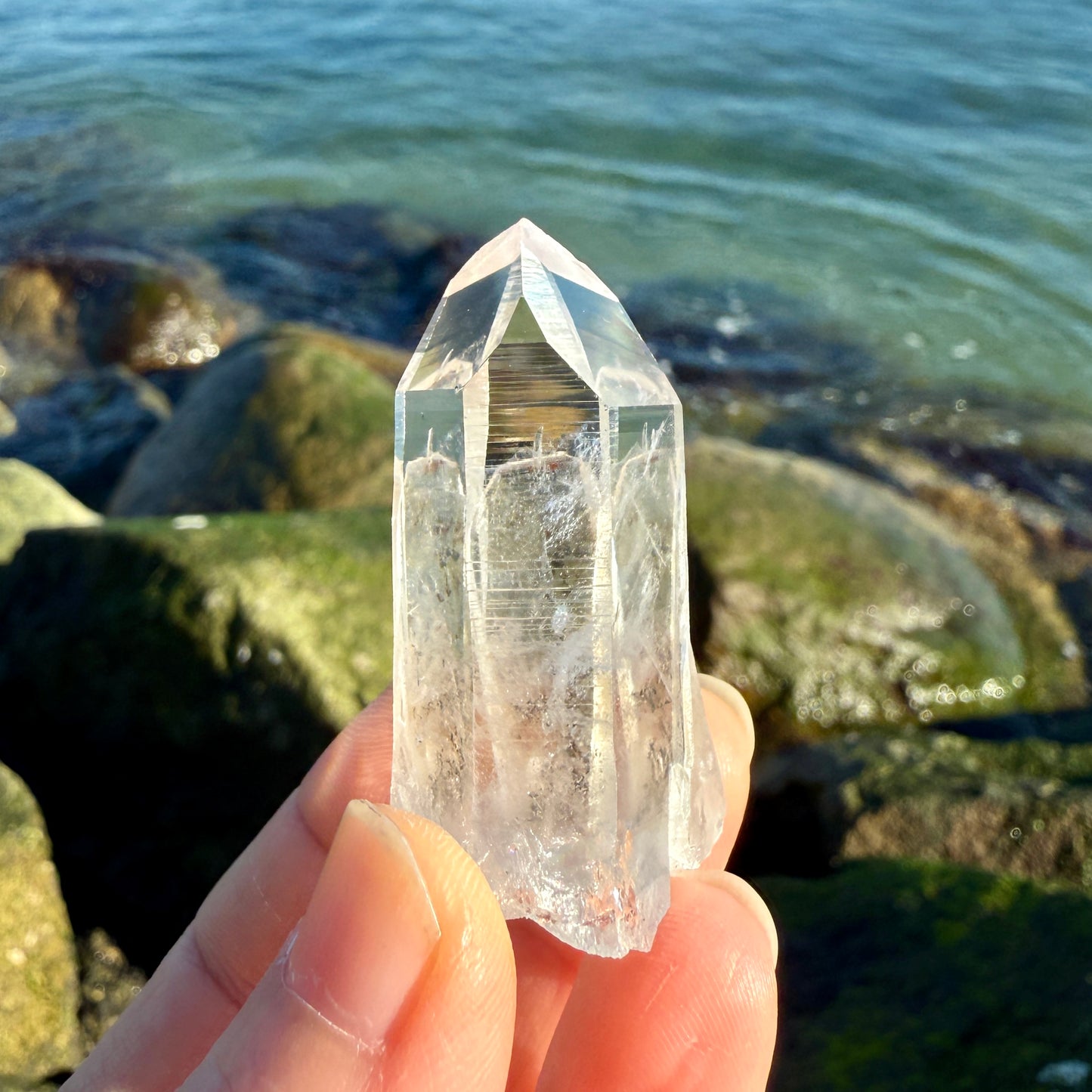 Lemurian Quartz Crystal