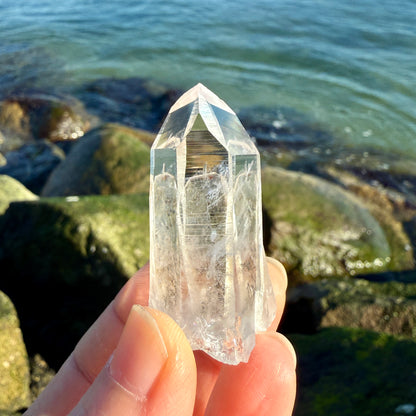 Lemurian Quartz Crystal