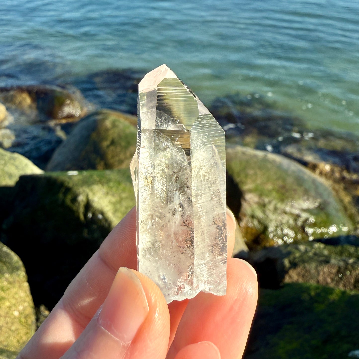 Lemurian Quartz Crystal