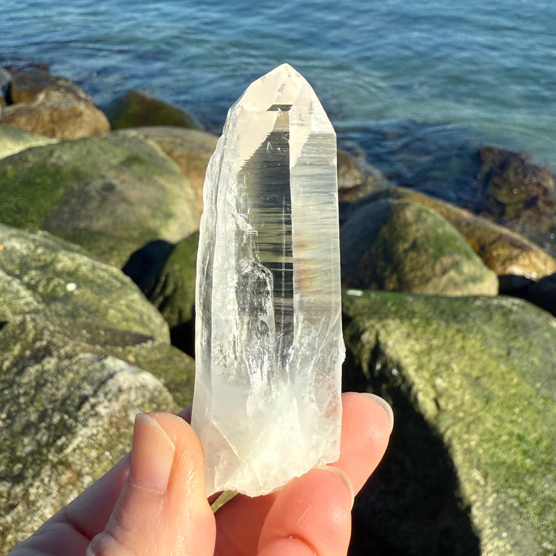 Lemurian Quartz Crystal