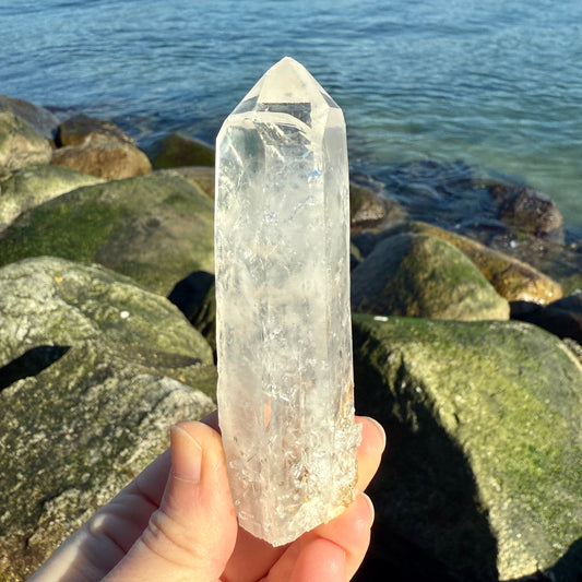 Lemurian Quartz Crystal