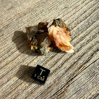 Cerussite with Barite and Galena - Raw Mineral Specimen