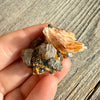 Cerussite with Barite and Galena - Raw Mineral Specimen