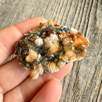 Cerussite with Barite and Galena - Raw Mineral Specimen