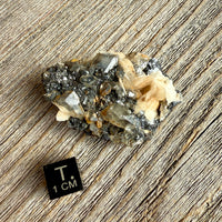 Cerussite with Barite and Galena - Raw Mineral Specimen