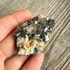Cerussite with Barite and Galena - Raw Mineral Specimen