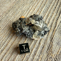 Cerussite with Barite and Galena - Raw Mineral Specimen