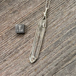 Lemurian Quartz Crystal Pendant