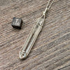 Lemurian Quartz Crystal Pendant