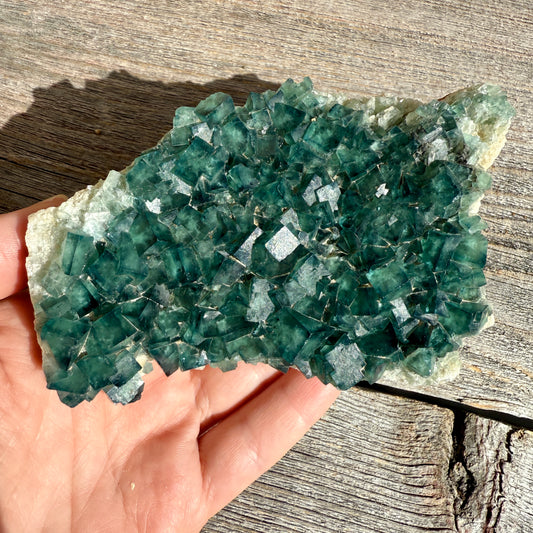 Fluorite Crystal Cluster