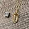 Citrine Crystal Pendant