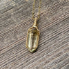 Citrine Crystal Pendant