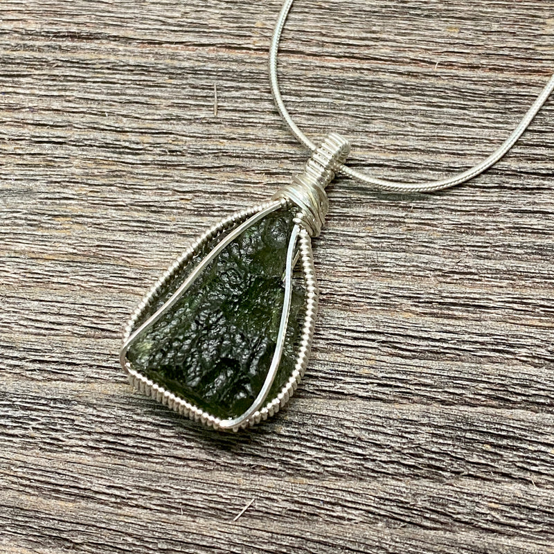 Moldavite Pendant