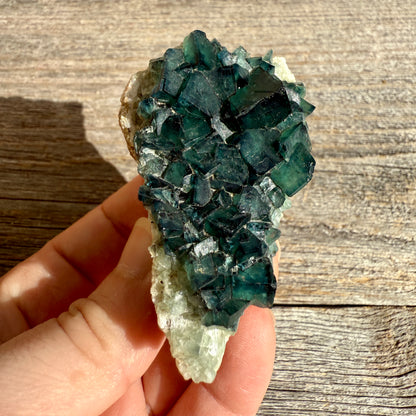 Fluorite Crystal Cluster