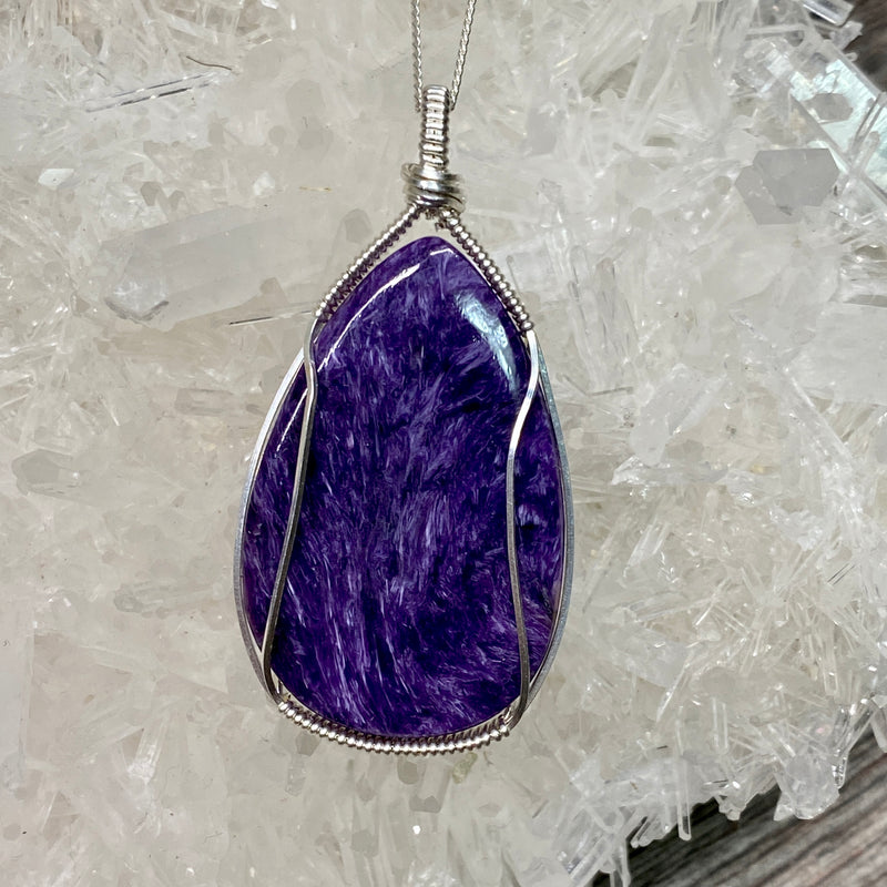 Charoite Pendant