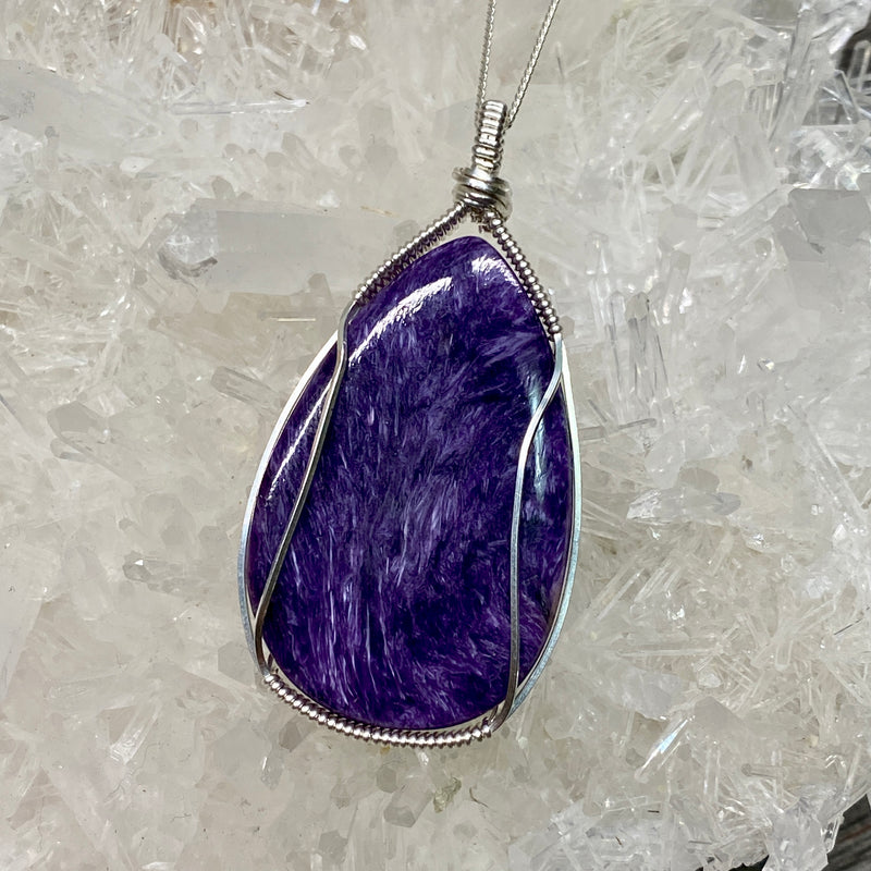 Charoite Pendant