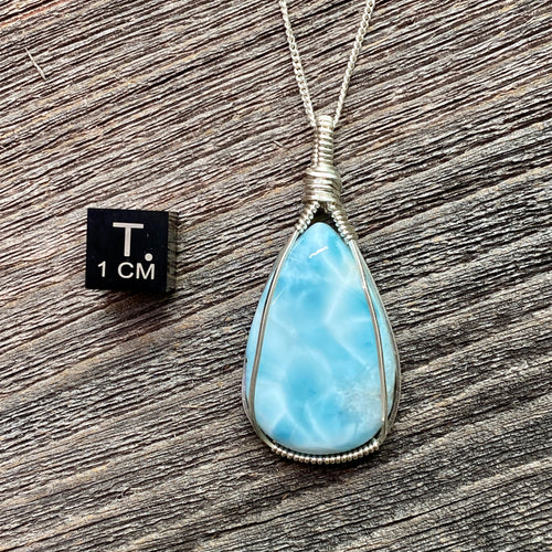 Larimar Pendant