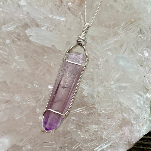 Amethyst Crystal Pendant