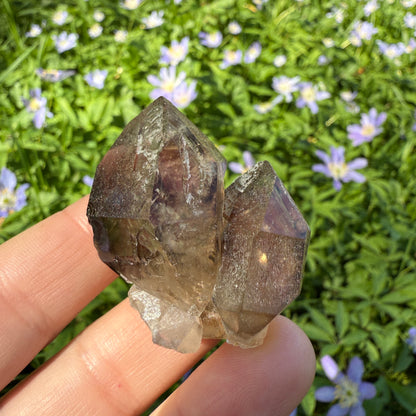 Elestial Smoky Quartz Crystal