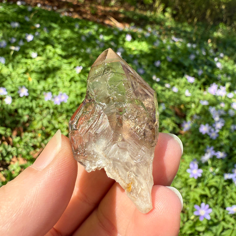 Elestial Smoky Quartz Crystal