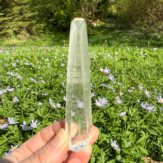 Lemurian Quartz Crystal