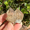 Elestial Smoky Quartz Crystal with Black Tourmaline