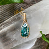 Dioptase Pendant