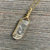 Danburite Crystal Pendant