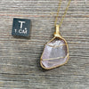 Kunzite Crystal Pendant