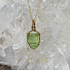 Peridot Crystal Pendant