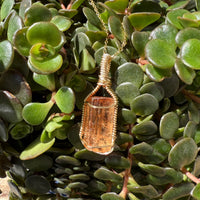 Imperial Topaz Crystal Pendant