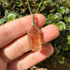 Imperial Topaz Crystal Pendant