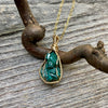 Dioptase Pendant