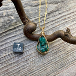 Dioptase Pendant