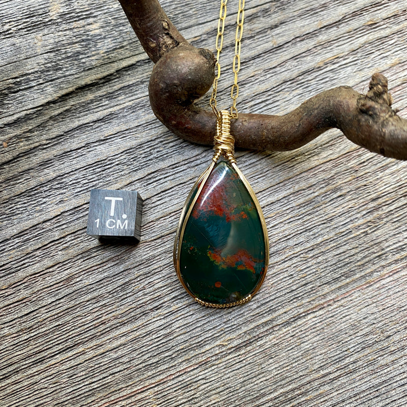 Bloodstone Pendant
