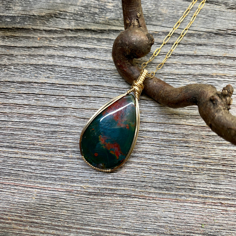 Bloodstone Pendant