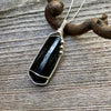 Black Tourmaline Crystal Pendant