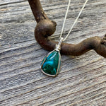 Malachite and Chrysocolla Pendant