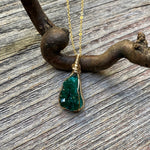 Dioptase Pendant