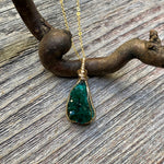 Dioptase Pendant