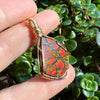 Ammolite Pendant - Imperial Double Sided