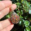 Ammolite Pendant - Imperial Double Sided