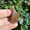 Ammolite Pendant - Imperial Double Sided