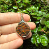 Ammolite Pendant - Imperial Double Sided