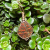Ammolite Pendant - Imperial Double Sided