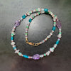 "Blossoming Gems" Multi-Gemstone Necklace